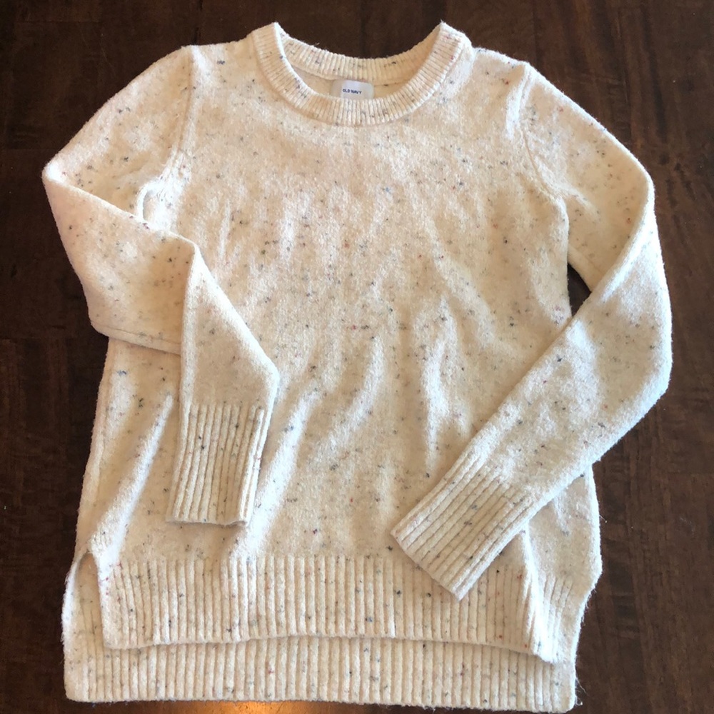 Old Navy XS Confetti Sweater EUC